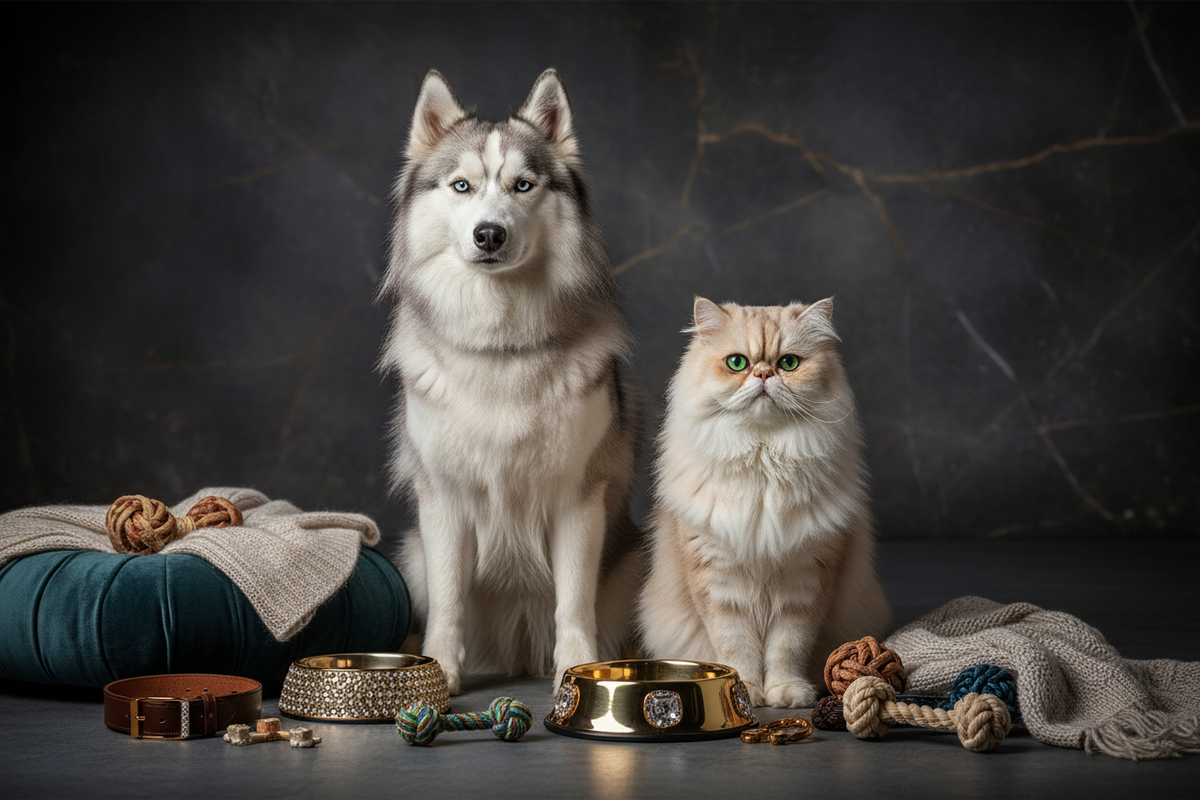 Premium Husky & Cat Hero