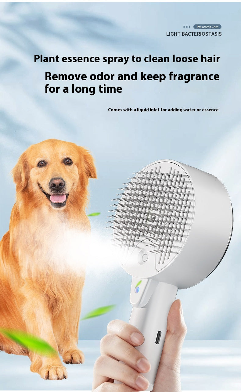 Pet Spray Grooming Comb for Dogs & Cats | Detangling & Moisturising