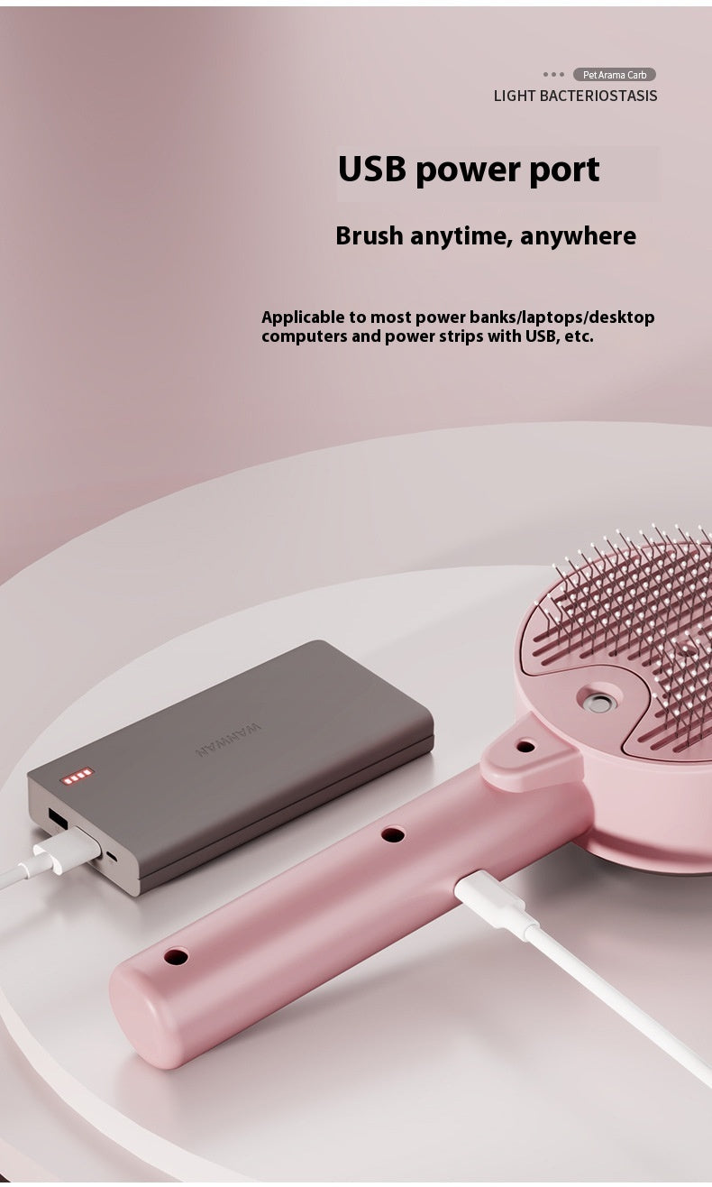 Pet Spray Grooming Comb for Dogs & Cats | Detangling & Moisturising